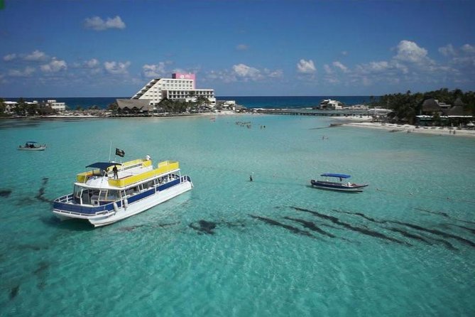 Catamaran Unlimited Adventure to Isla Mujeres" From Cancun - Punta Sam El Meco and the sculpture reef