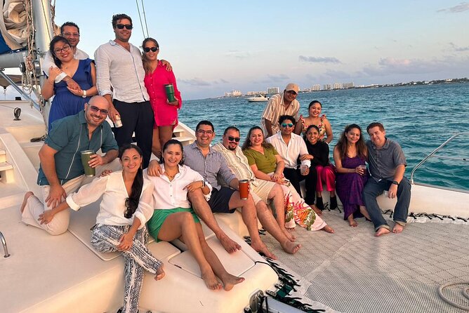 Catamaran with Snorkeling and North Beach, Isla Mujeres - Sailing across the bay to El Meco