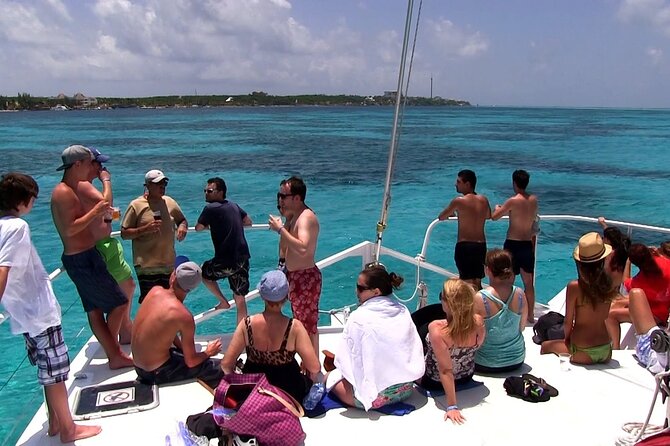 Chichen Itza Early Access & Catamaran to Isla Mujeres - Snorkeling at the coral reef