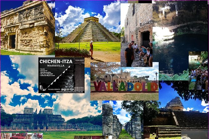 CHICHEN-ITZA MARAVILLA - Cenotes & Valladolid Private Tour - Cooling off at Hacienda Oxman Cenote