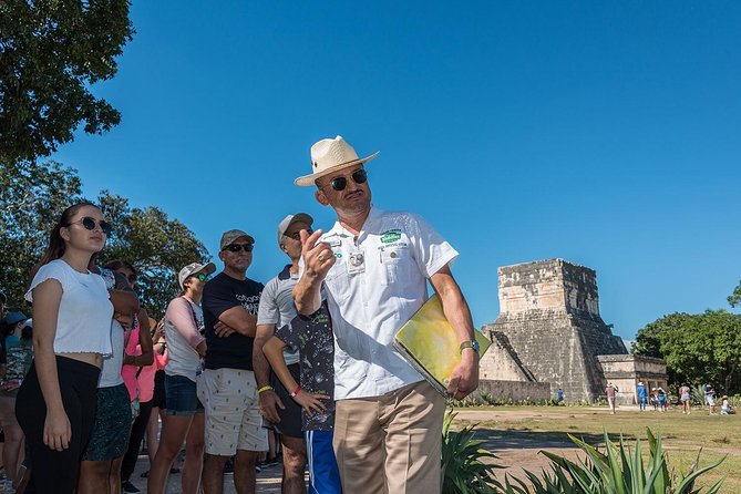 Chichén Itzá Premier Tour with Cenote Xunáan, Valladolid & Lunch - Cooling off at Cenote Xunáan