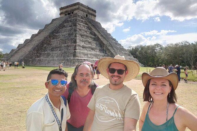 Chichen Itza Tour: Pyramids, Cenote Ik Kil & Valladolid - Chichen Itza: three hours among Maya monuments