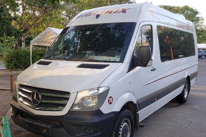 Chiquila Cancun Downtown Shuttle - From Holbox ferry to the Chiquila pickup point