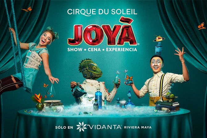 Cirque du Soleil JOYÀ Admission Tickets - Choosing among four ticket packages