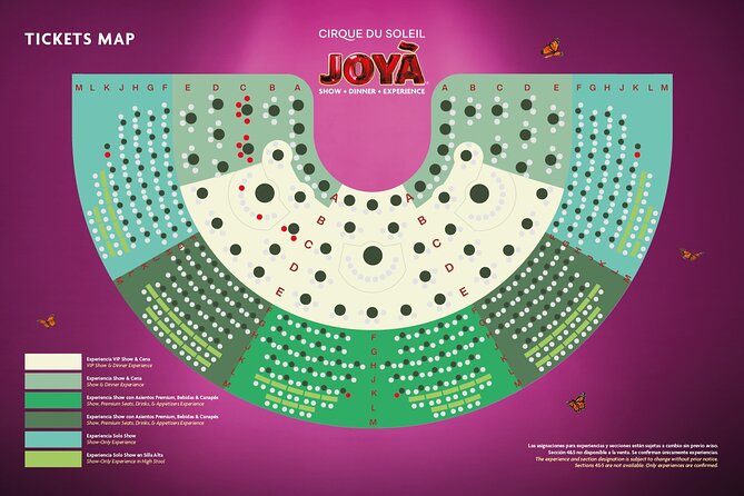 Cirque du Soleil JOYÀ Admission Tickets - Is the $80.83 starting price good value?