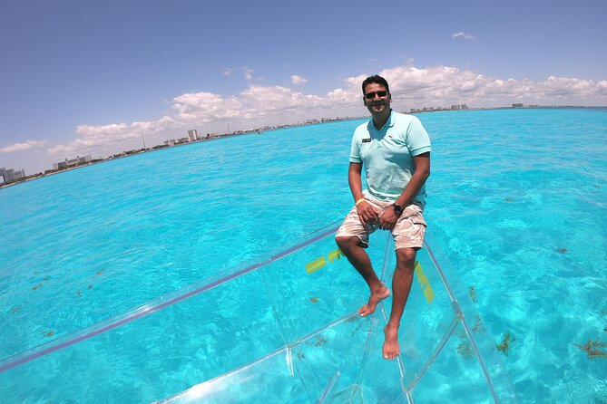 Clearboat: Glass-bottom boat ride to the Caribean Sea - Guides and captains can shape the whole ride