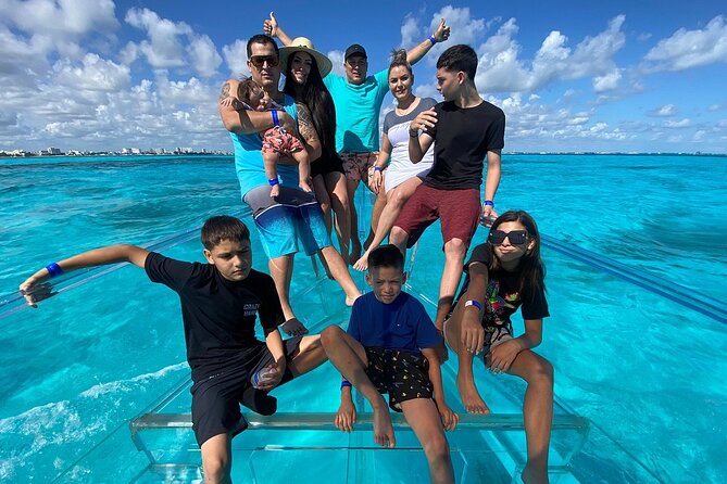 Clearboat in Cancun + Refreshments !! - Drinks, group size, and the pace of the outing