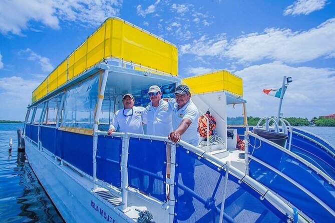 Contoy Caribbean Adventure! Round Transportation from Cancun - Lunch, drinks, and the practical comfort factor