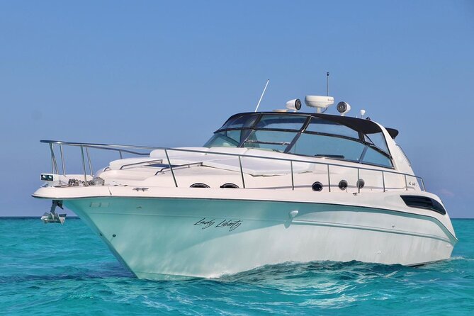 Cruise in Elegance: Luxury Yacht Rental in Cancun - Four or five hours: snorkeling and Playa Norte