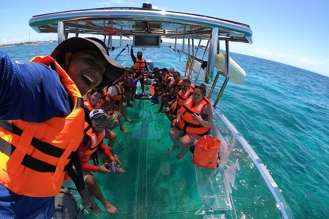 Crystal Boat Tour to Isla Mujeres and Reefs - Key points at a glance