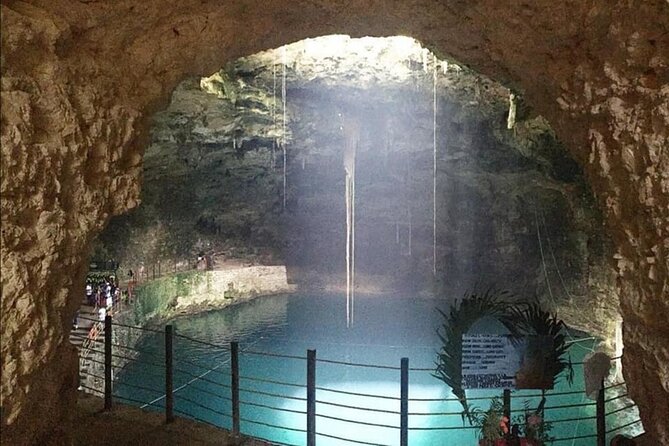 Cultural Tour! Ek Balam, Hubiku Swim & Valladolid from Cancun - Cooling off at Hubiku Cenote