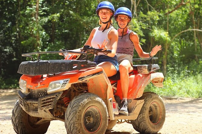 Day Tour with ATV, Zipline and Cenote Adventure from Cancun - A jungle adventure near Puerto Morelos
