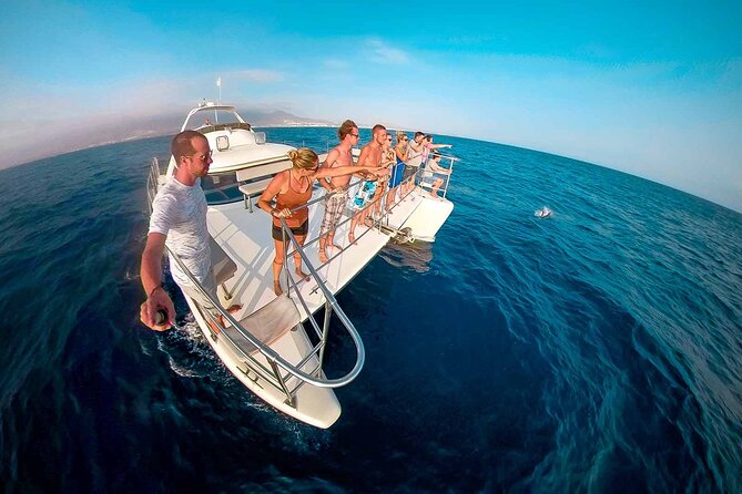 Deluxe Catamaran to Isla Mujeres with Open Bar from Cancun - Sailing Toward Isla Mujeres