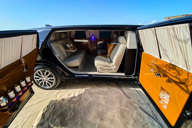 Deluxe Limousine GMC from Cancun Airport - Comfort matters more than the drinks