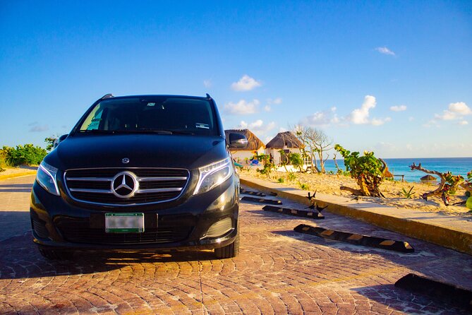 Departures in Mercedes Benz from Playa Mujeres to Cancun Airport - Booking, cancellation, and practical details