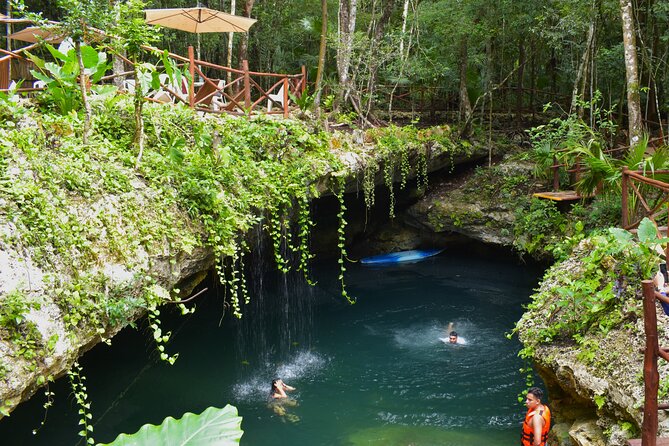 Discover 3 amazing cenotes. Includes transport & snack - Three cenotes on Puerto Morelos’ forest road
