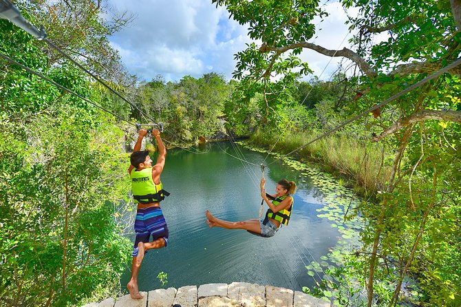 Discover and Descend on the Hidden Xenotes Tour From Cancun - Four cenotes, four ways to play