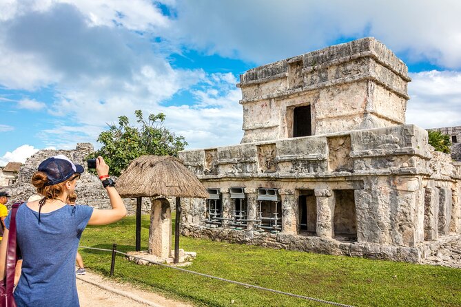 Discover the Mayan archaeological sites of Tulum & Coba in 1 day - Tulums cliffside ruins and a 90-minute visit