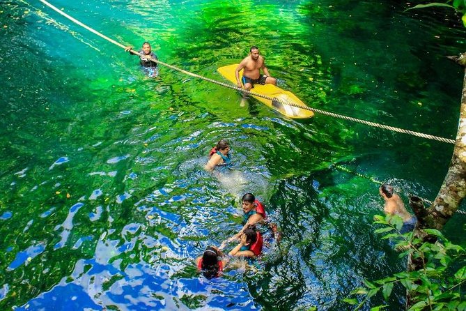 Drive An Atv, Live The Experience Of Ziplining And Swim On A Real Cenote - From Cancun to La Ruta de los Cenotes