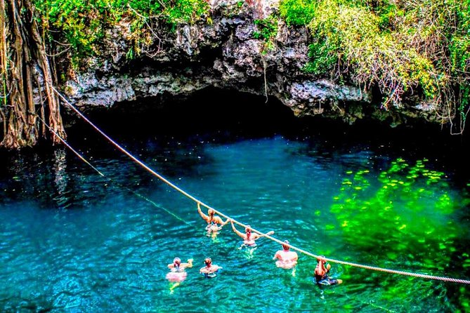 Drive An Atv, Live The Experience Of Ziplining And Swim On A Real Cenote - ATV riding through the jungle