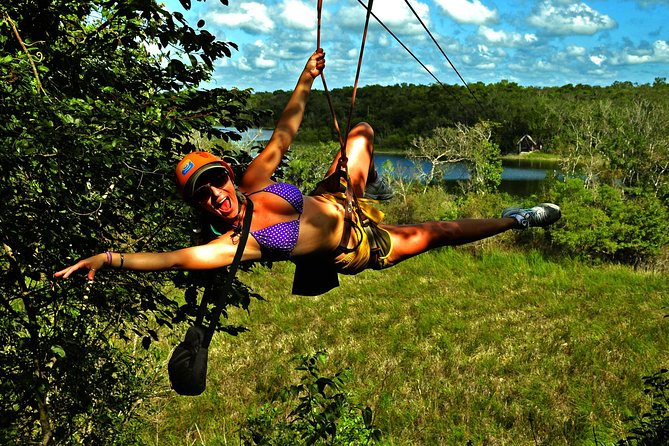 Drive an Atv shared, swim in a Cenote and ziplines in the Cancun - Sharing the ATV is an important detail