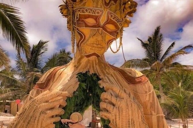 Eco Park Casa Tortuga Cenotes and Tulum Ruins! Riviera Maya Round Transportation - Tulum ruins: a short visit with a famous sea view