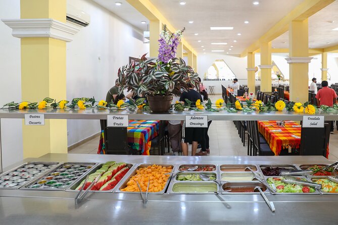 Ek Balam and Cenote Experience - Lunch, shopping, and the part to clarify