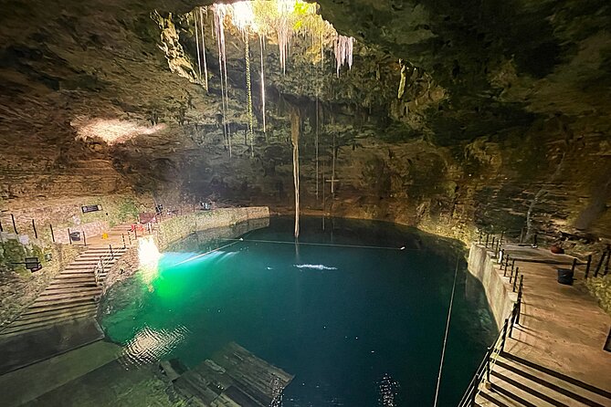Ek Balam and Cenote Express Tour - Cenote Hubiku brings a welcome change of pace
