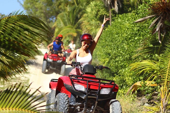 ENJOY the ADRENALINE and the SEA with an ATV and Wave Runner Tour - Two rides, one Playa Maroma afternoon
