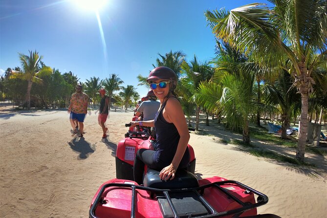 ENJOY the ADRENALINE and the SEA with an ATV and Wave Runner Tour - Lunch, drinks, lockers, and the extra costs