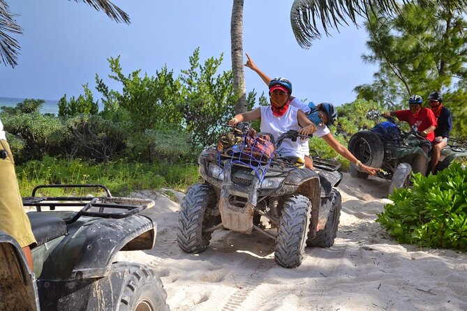 ENJOY the ADRENALINE and the SEA with an ATV and Wave Runner Tour - How the 3-hour schedule feels