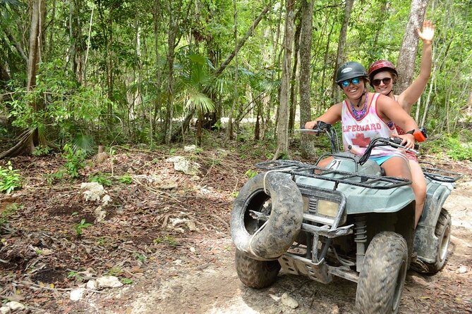 Experience ATV (shared) Ziplines & Cenote with Lunch from Cancún - Lunch, water, and the real value of $70