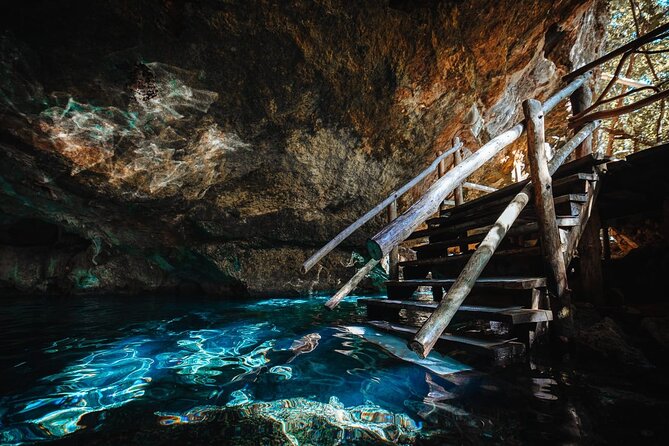 Explore Tulum and Dos Ojos Cenote with lunch and transportation - Swimming at Dos Ojos Park