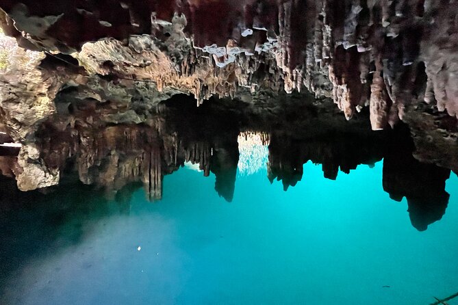 Family ATV Cenote Five Zip Lines Photos Taco Lunch Tequila Taste - The cenote is the day’s best pause