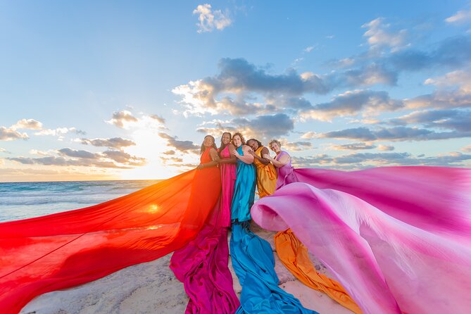 Flying dress photoshoot cancun - Choosing a dress and planning your look