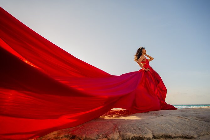 Flying dress photoshoot cancun - What you receive for $180