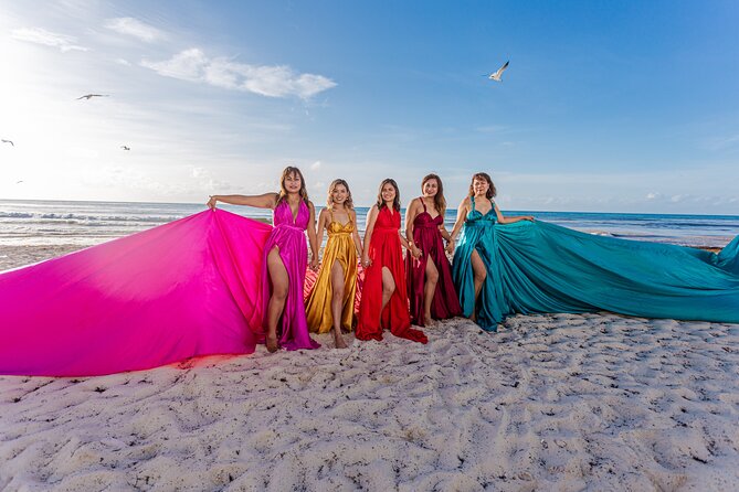 Flying dress photoshoot cancun - Timing, meeting point, and transport