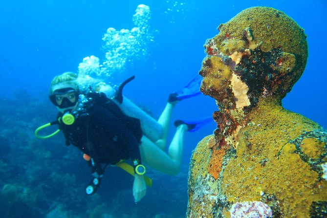 For certified Divers Experience the Under Water Museum and the Manchones Reef - What your five-hour schedule looks like