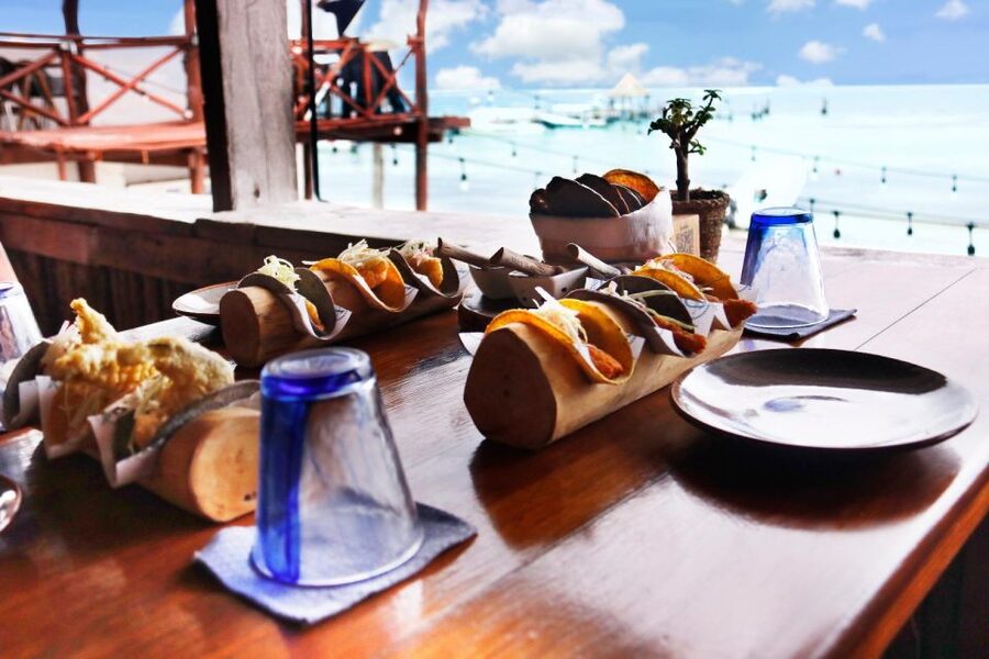 From Cancun:Beachside Tacos & Town Tour With Tequila Tasting - The two-hour round trip from the resort areas