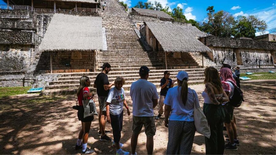 From Cancun: Ek Balam and Cenote Tour with Lunch & Transfer - The Cancun pickup and the long road east