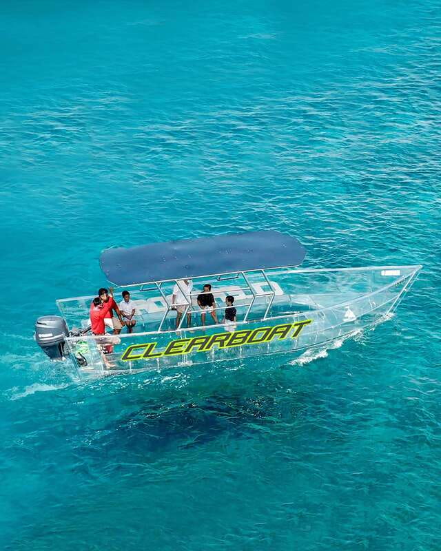 From Cancun: Glass Boat Sightseeing Trip - Booking flexibility and basic planning