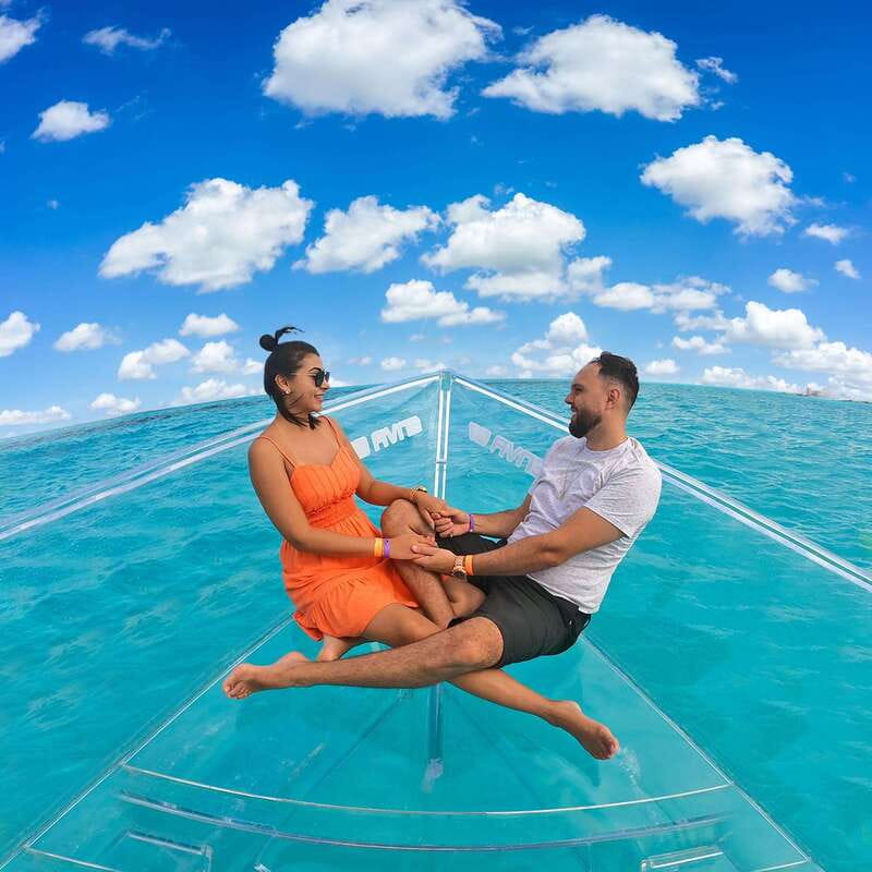 From Cancun: Glass Boat Sightseeing Trip - What the US$45 price includes