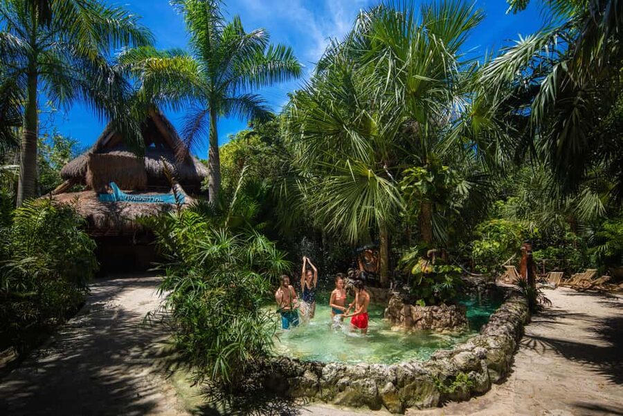 From Cancun: Xplor Park Admission, Full Day - Rafting, Hammock Rides, and Extra Water Fun