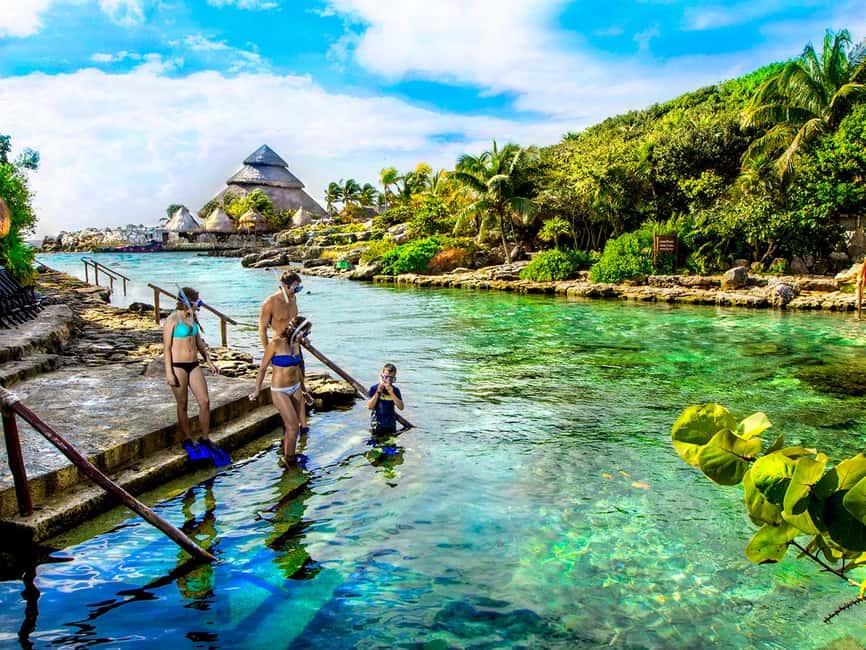 From Riviera Maya: Xcaret Park Plus, the complete experience - Aquarium, butterfly pavilion, and aviary