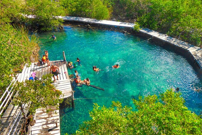 Full Day Tour of Isla Holbox and Isla Pasión with Cenote - Lunch keeps the day practical