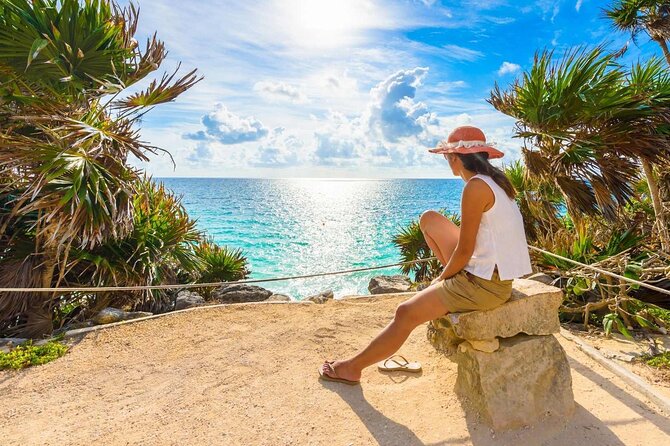 Full Day Tour to Tulum, Coba, Cenote and Playa del Carmen - Cenote Kuxtal: a cold, clear change of pace