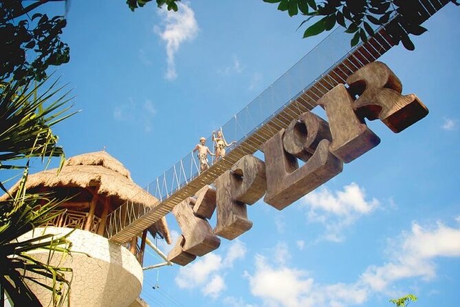 Full Day Tour to Xplor with everything included - High zip lines for the biggest rush