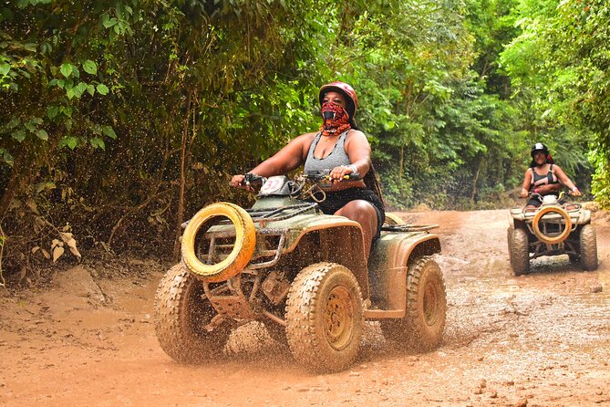 Great Adventure in middle of the Jungle. ATV experience, Ziplines and cenote - Who will enjoy this half-day outing