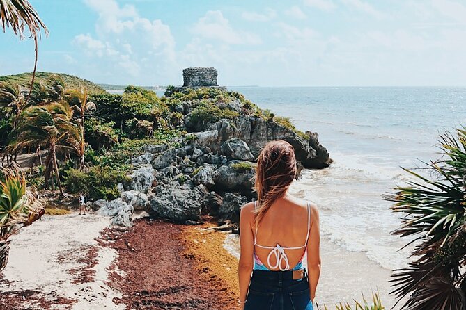 Guided tour to Tulum and Coba ruins, Cenote & Playa del Carmen - A sacred cenote and a regional buffet