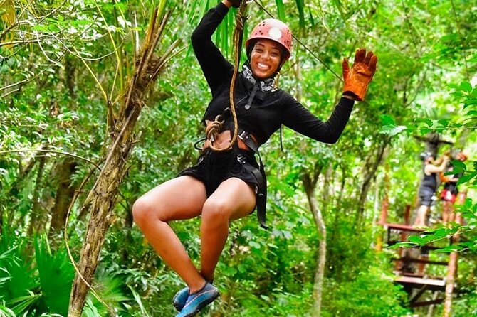 Half-Day Horseback Riding and Extreme Adventure Cancun Tour - Six ziplines and three interactive bridges